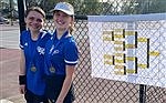 Eatonville tennis doubles duo claim district title