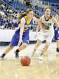 Lady Bucks come up short against Greenwave in title game 