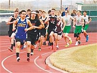 Lowry track and field appears at Fallon League Meet