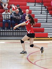 Warrior volleyball takes on Colts