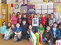 Commemorative centennial book published by second grade class