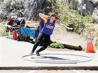 Garrison wins discus at Northwest Invite 