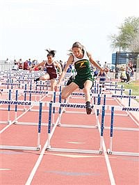 Morfin wins shot put at Lowry Invitational