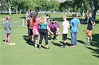 Junior golfers get helpful tips