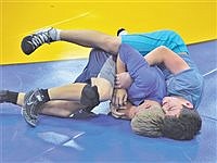 Wrestling camp held at Lowry