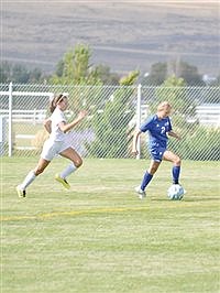 Lowry JV soccer in action —