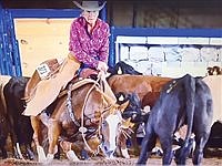 Susan Hoenck wins world championship cutting title