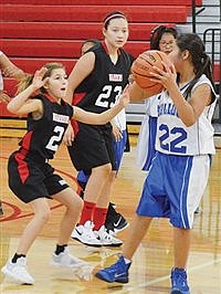 Warrior seventh-graders cap off season in style