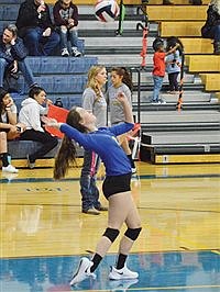 Lady Bucks sweep Sparks 