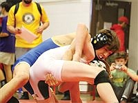 Lowry wrestlers finish second at Lovelock tournament