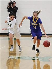 Lowry girls come up short at Fallon