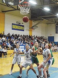 Lady Bucks upset bid over Greenwave comes up just short 