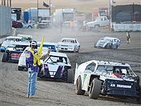 Stock car racing on Jungo Road tears up the track