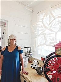 Paper artist featured at Cookhouse Museum