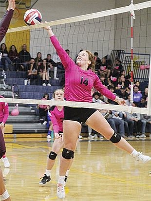 Lowry volleyball ends home schedule with pair of losses