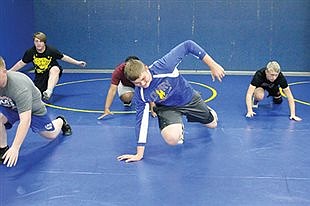 Young Lowry wrestling team hits the mat to start new year