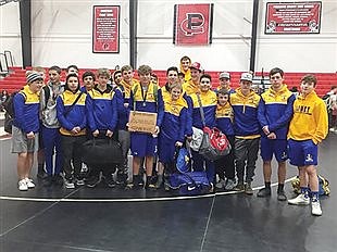 Lowry wrestlers take home Mustang Invitational crown