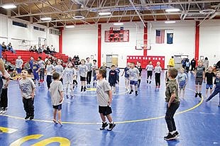 Junior Buckaroo wrestlers hit the mat in tournament action