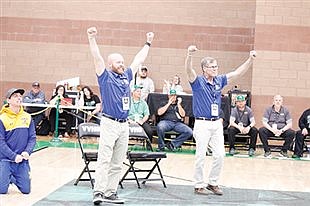 Corak, Peterson win individual state wrestling championships in Mesquite