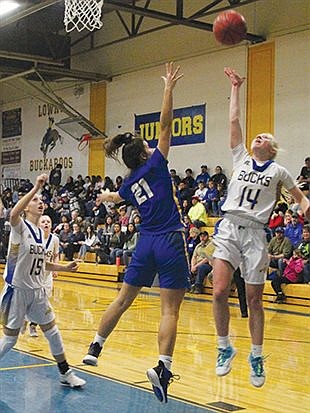 Lady Bucks cruise to two home league wins over South Tahoe, Dayton