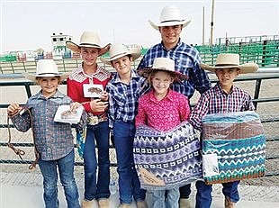 Young riders compete in Buster Miller Memorial Rodeo