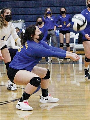 Lady Bucks volleyball team drop matches to Spring Creek, Fernley