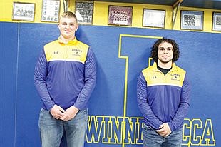 Lowry wrestling seniors honored