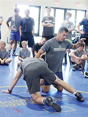 Up From the Mucc wrestling camp draws wrestlers from around the area