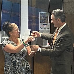 Judge Montero awarded for mental health efforts