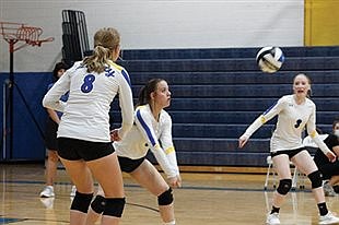 Lowry volleyball sweeps Sparks, Hug