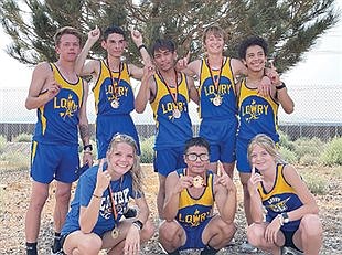 Lowry cross country boys win Fernley Roadhill Invitational