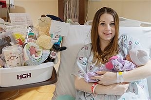 HGH welcomes first baby of the new year