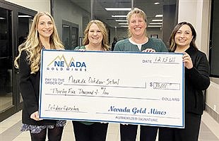 Nevada Gold Mines donates $35,000 to support Nevada Outdoor School youth programs