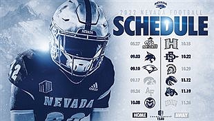 Nevada announces 2022 football schedule