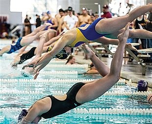 Lowry swimmers compete in Aqua 5