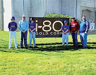 i-80 Gold Corp donates helmets to Winnemucca Little League