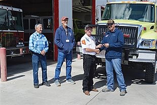 Winnemucca District Fire and Aviation Division is transferring a wildland fire engine to Lovelock Volunteer Fire Department