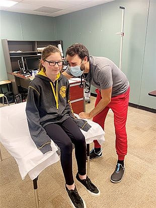 School district hosts free wellness checkups for students