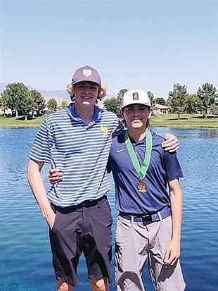 Esquivel, Peters earn top-10 finishes at the 3A State Golf Championships