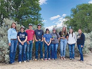 Winnemucca FFA Chapter Officers educate kids on ag