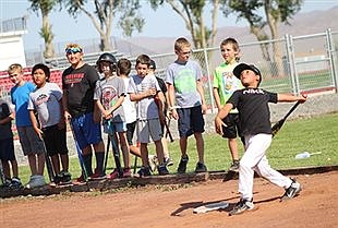 Lovelock hosts baseball camp