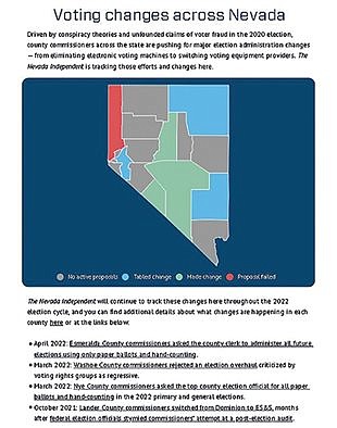 Nye County’s new top election official wants to hand count ballots, distrusts voting machines