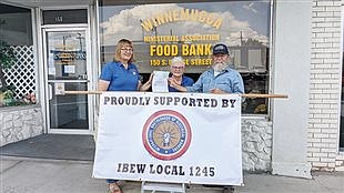 IBEW donates to Winnemucca Food Bank —