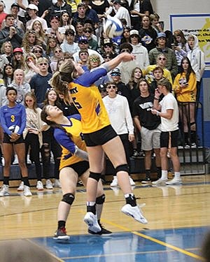 Lowry knocks off Churchill County in four sets