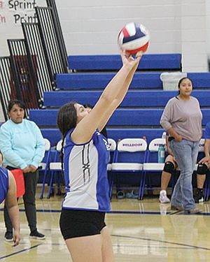 McDermitt volleyball splits with Carlin, Jackpot