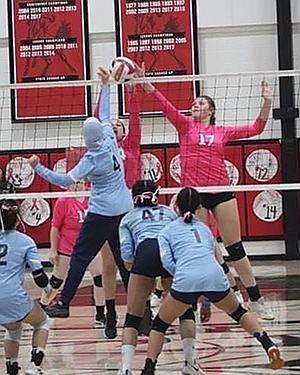 Pershing County beats Coral Academy in three sets