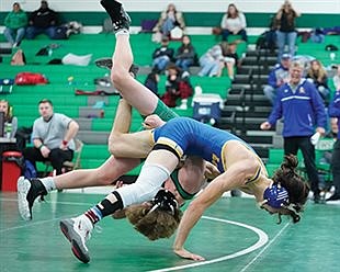 Lowry wrestlers win four of five duals in Fallon