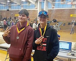 PCHS wrestlers compete at Kiwanis Invitational