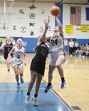 Lady Bucks roll past Spartans