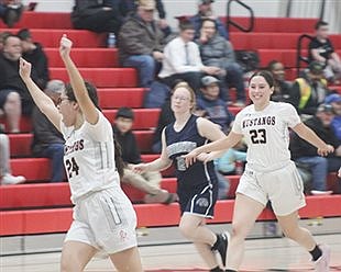 PCHS girls pick up two league wins